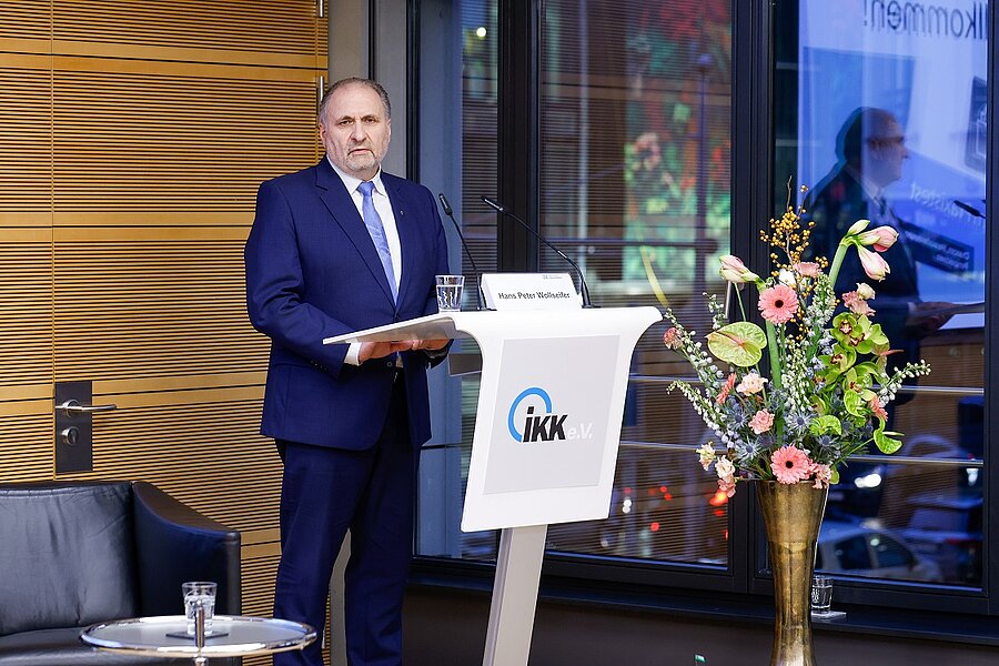 Begrüßungsrede Hans Peter Wollseifer, Vorstandsvorsitzender IKK e.V.